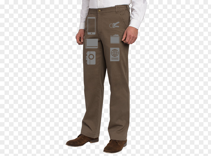Wallet Khaki Cargo Pants Pocket Capri PNG