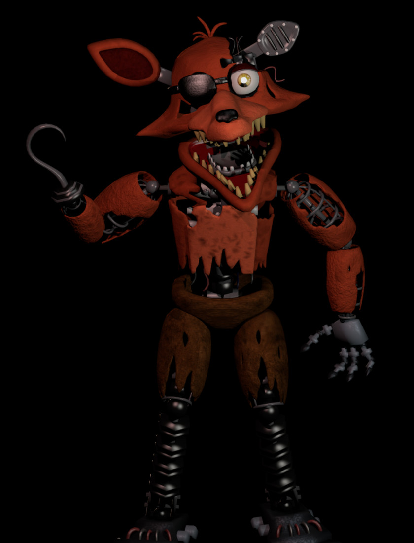 Nightmare Foxy Five Nights At Freddy's 2 4 3 DeviantArt PNG
