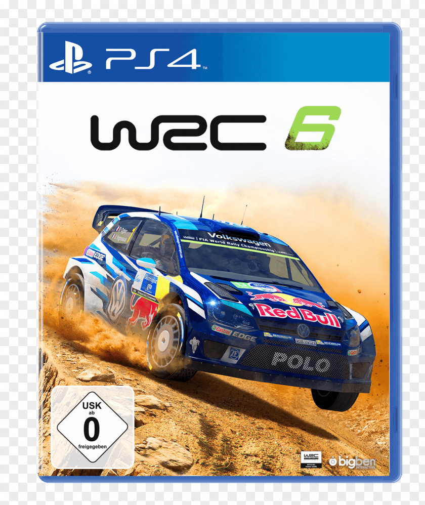 Volkswagen Polo R WRC World Rally Championship 6 5 PlayStation 4 Video Game PNG