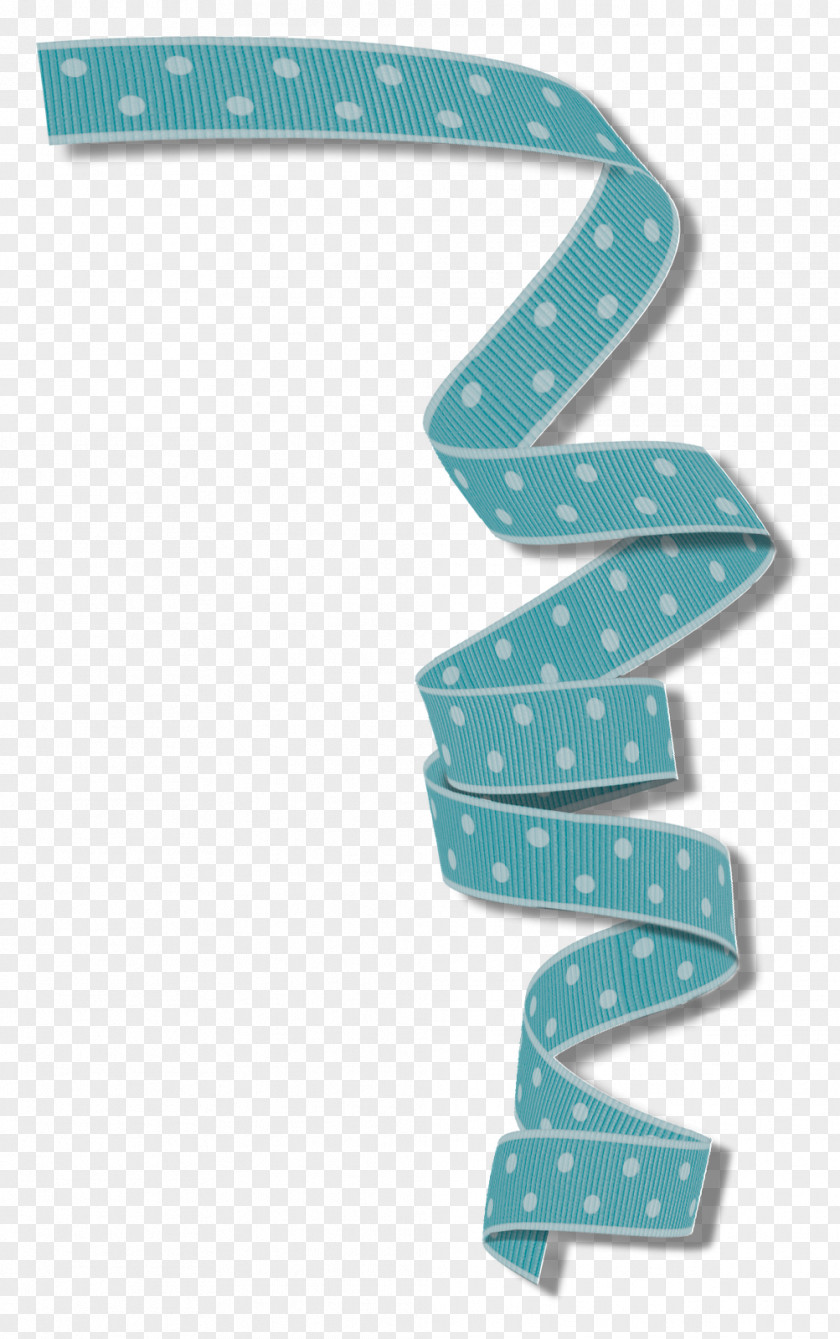Wavy Ribbons Turquoise Pattern PNG