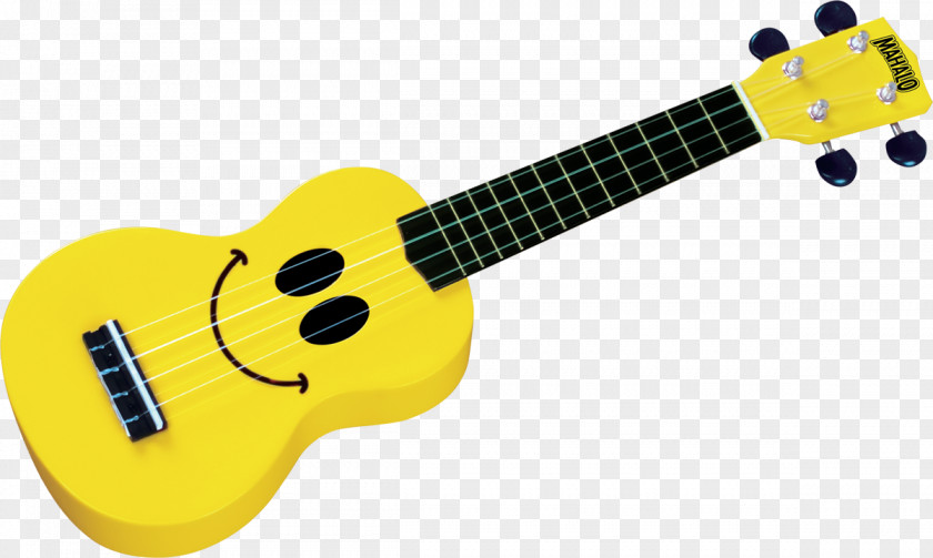 Acoustic Guitar Mahalo U Smile Soprano Ukulele Tiple Cuatro PNG