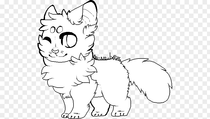 Free Furry Base Whiskers Cat Line Art Drawing PNG