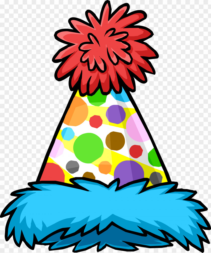 Birthday Hat Club Penguin Party Clip Art PNG
