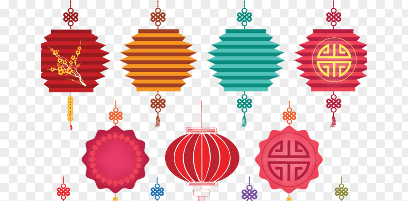 Chinese Lantern Mid-Autumn Festival Paper PNG