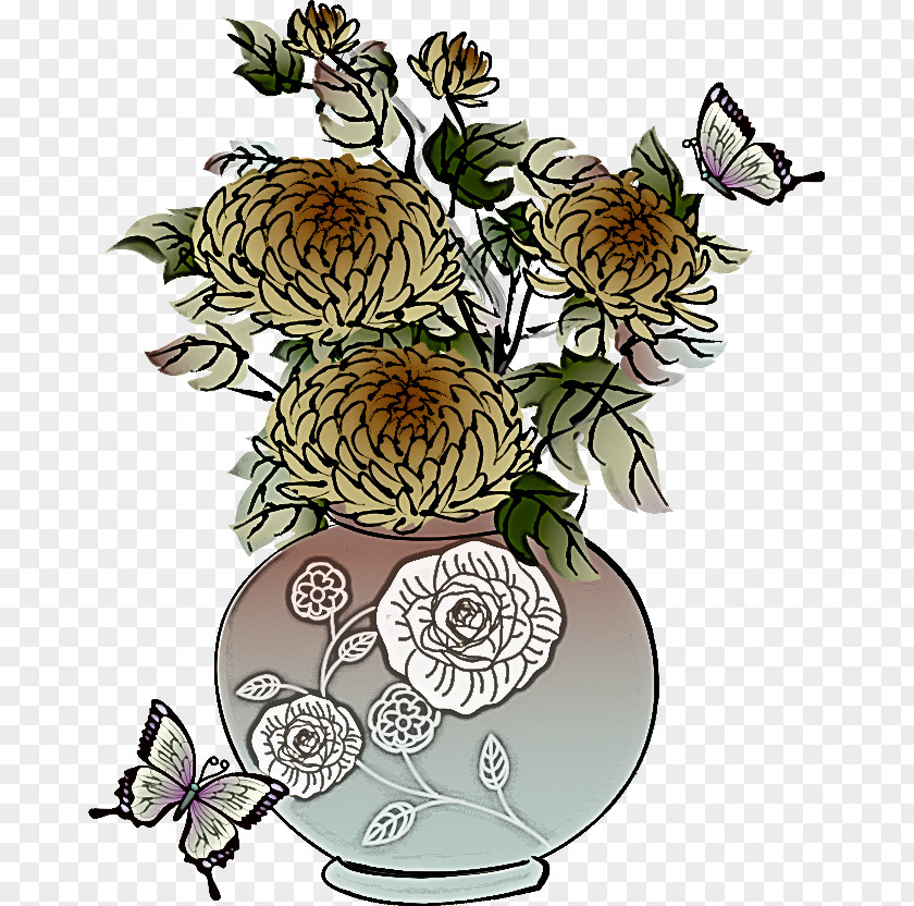 Flower Floral Vase PNG