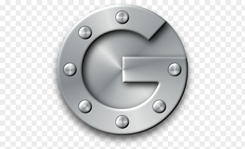 Google Authenticator Wheel Metal Material Rim PNG