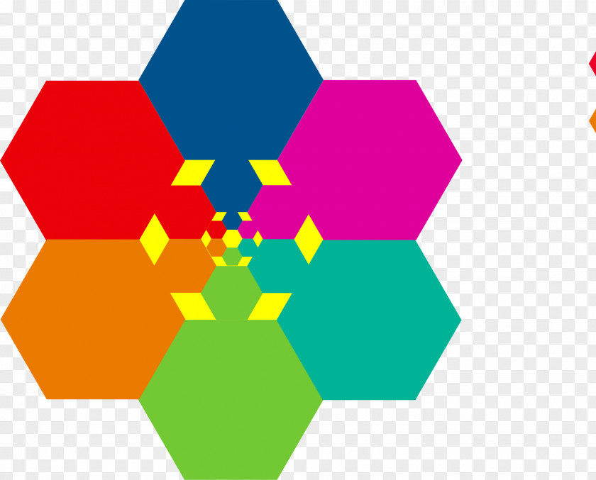 Hexagonal Fun With A Pencil Graphic Design Clip Art PNG