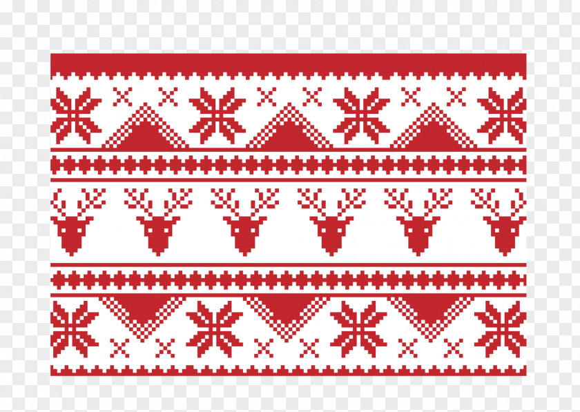 The Red Brocade Pattern T-shirt Christmas Jumper Spreadshirt Sweater PNG