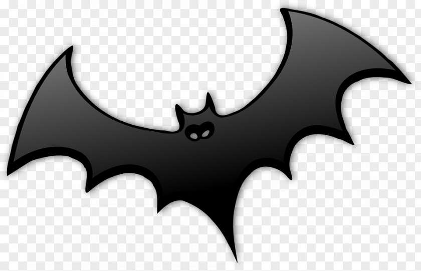 Black Bat Clip Art PNG