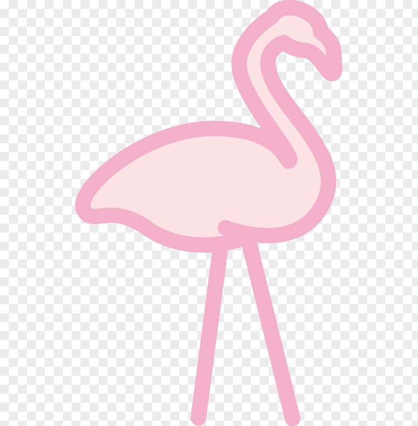 Fiaming Flamingo Clip Art PNG