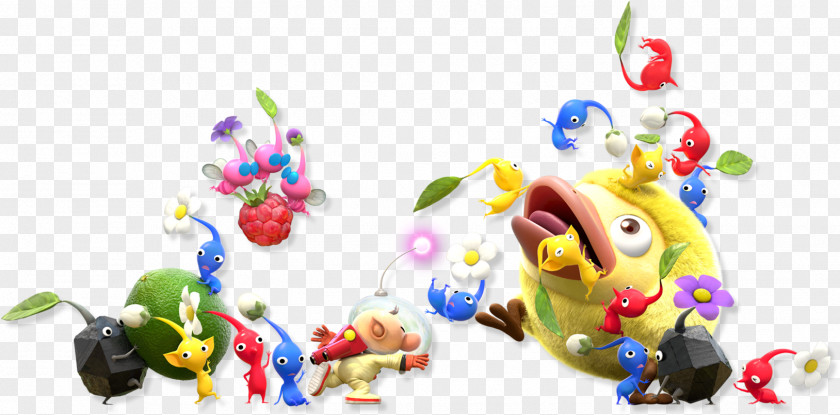 Hey! Pikmin 3 Nintendo 3DS PNG