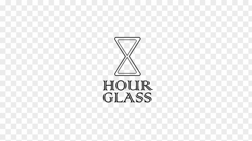 Hourglass Logo Brand Line PNG