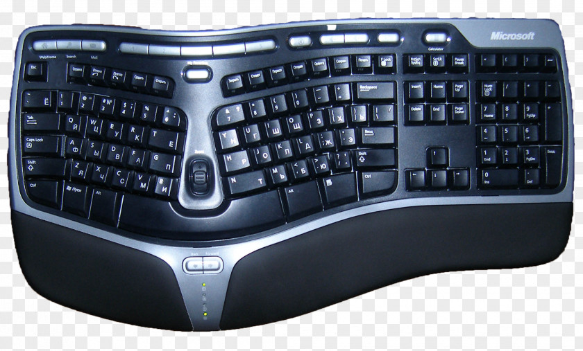 Keyboard Computer Ergonomic Microsoft Natural IntelliType PNG