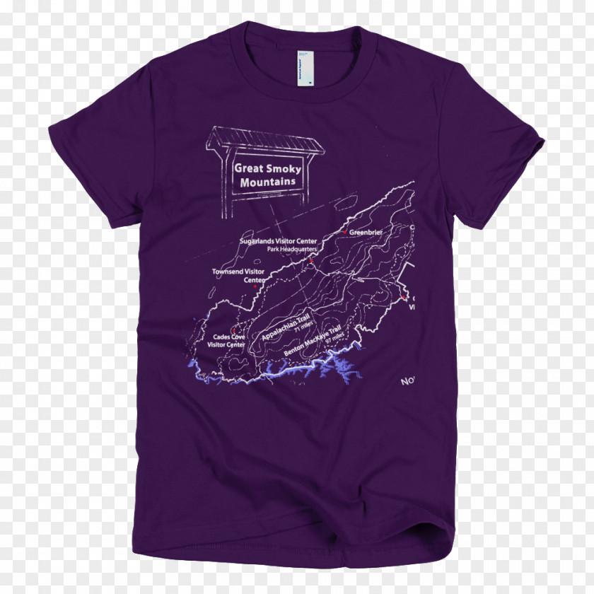 Park Trail T-shirt Clothing American Apparel Sleeve PNG