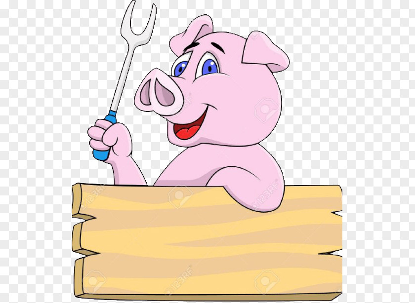 Pig Vector Graphics Chef Clip Art Illustration PNG