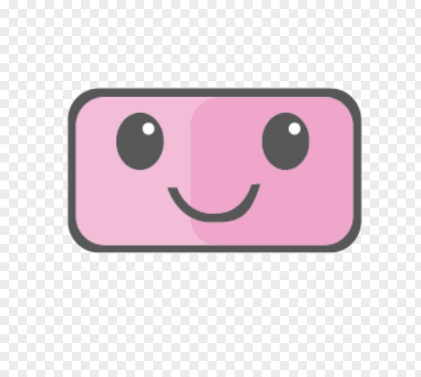 Smiley Pink M Rectangle Text Messaging PNG