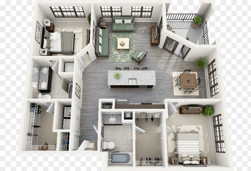 Top View Furniture Kitchen Sink The Sims 4 2 House Plan Interior Design Services PNG