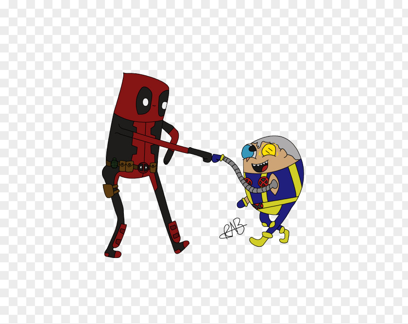 Cable Deadpool Robot Character Clip Art PNG