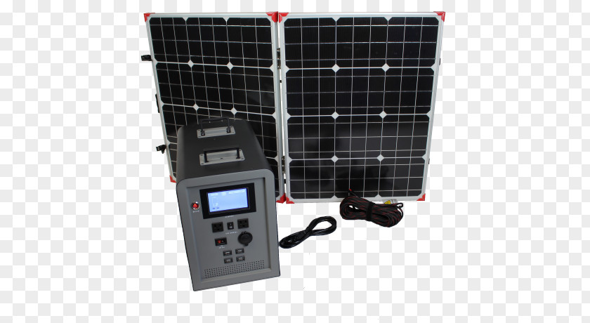 Solar Generator Energy Power Electric Panels PNG