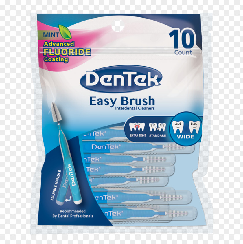 Toothbrush DenTek Easy Brush Dental Floss Mouthwash PNG