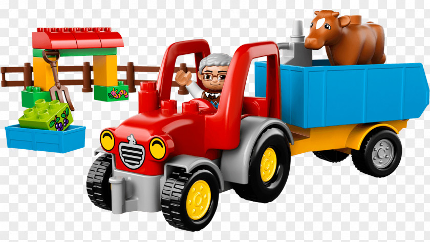 Tractor Lego Duplo Toy Minifigure Bricklink PNG