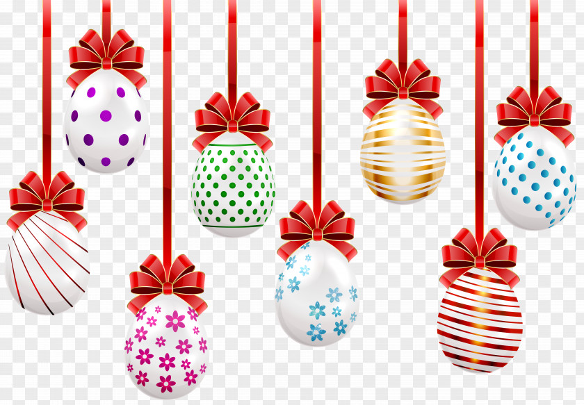 Easter Hanging Eggs Transparent Clip Art Image Egg PNG