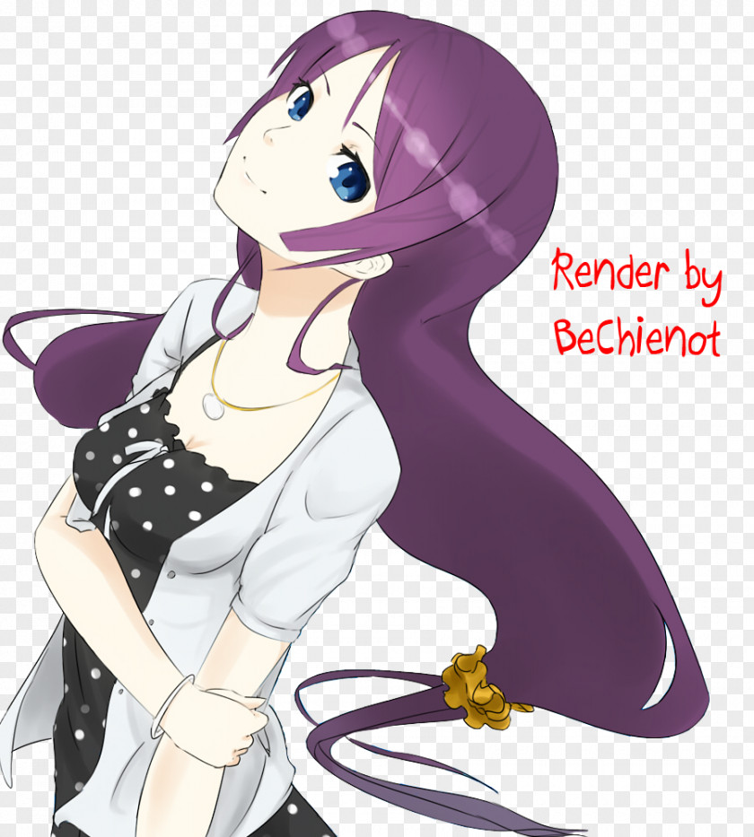 Monogatari Series Rendering Nisemonogatari Photography PNG Photography, hitagi senjougahara clipart PNG