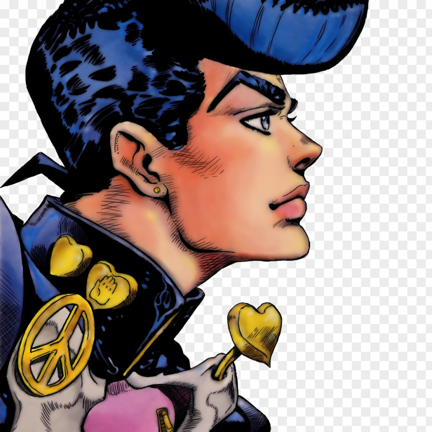 Okuyasu Hirohiko Araki Jotaro Kujo Josuke Higashikata JoJo's Bizarre Adventure Diamond Is Unbreakable PNG