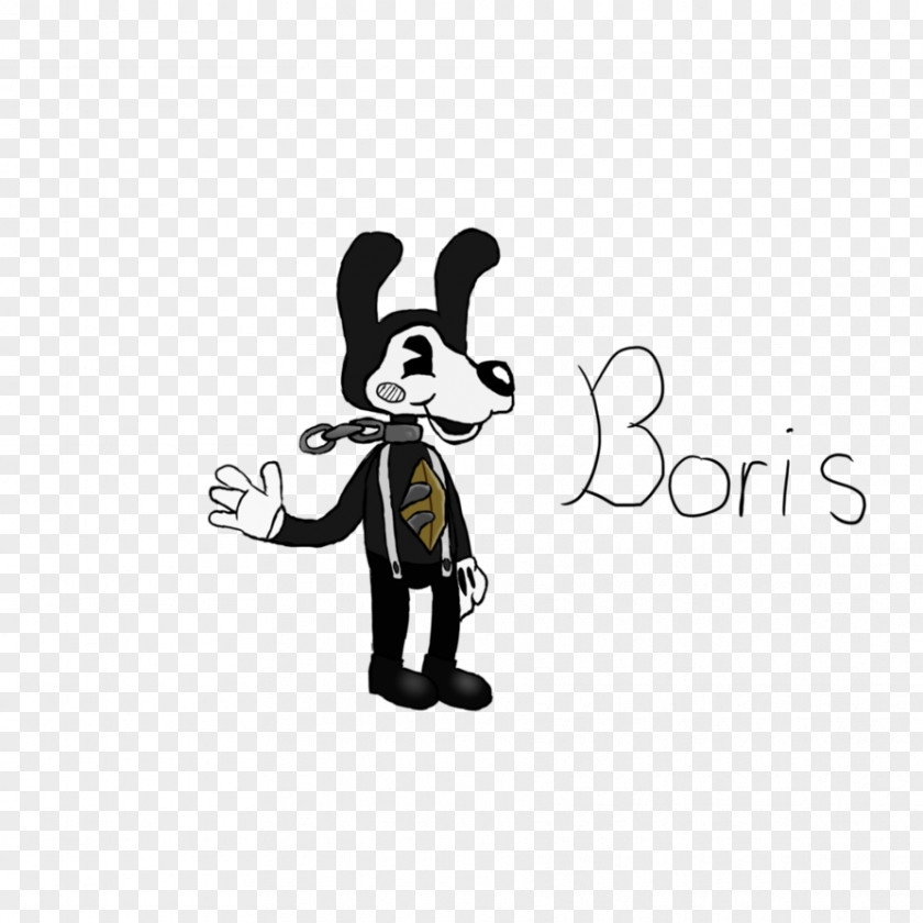 Bendy And The Ink Machine Mmd Model Drawing Rabbit Art Gray Wolf PNG