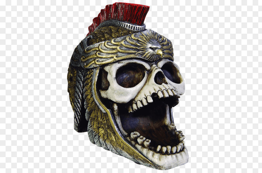 Roman Eagle Golden Skull Aquila Human Skeleton PNG