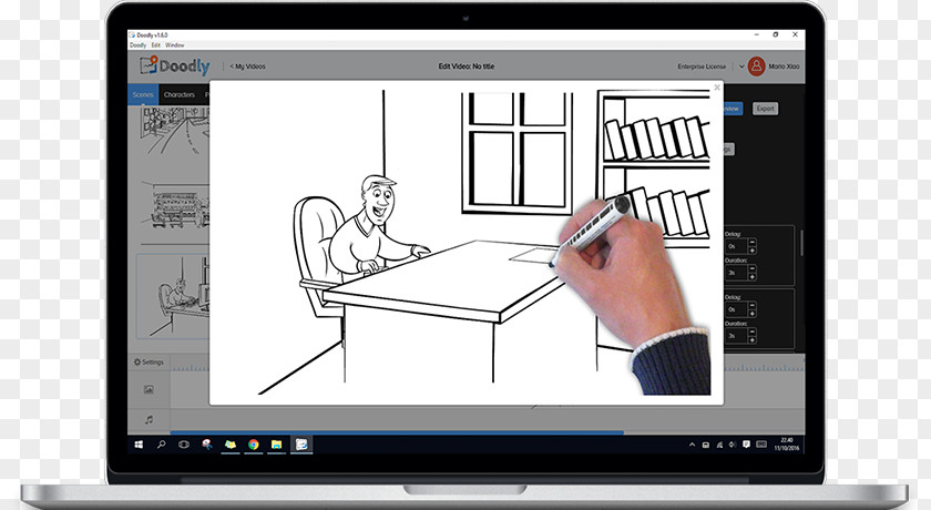 Whiteboard Doodles Doodle Computer Monitors Video Dry-Erase Boards PNG