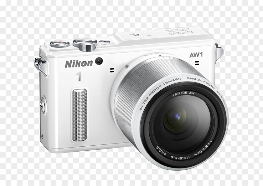 Camera Nikon 1 AW1 D5300 Mirrorless Interchangeable-lens PNG