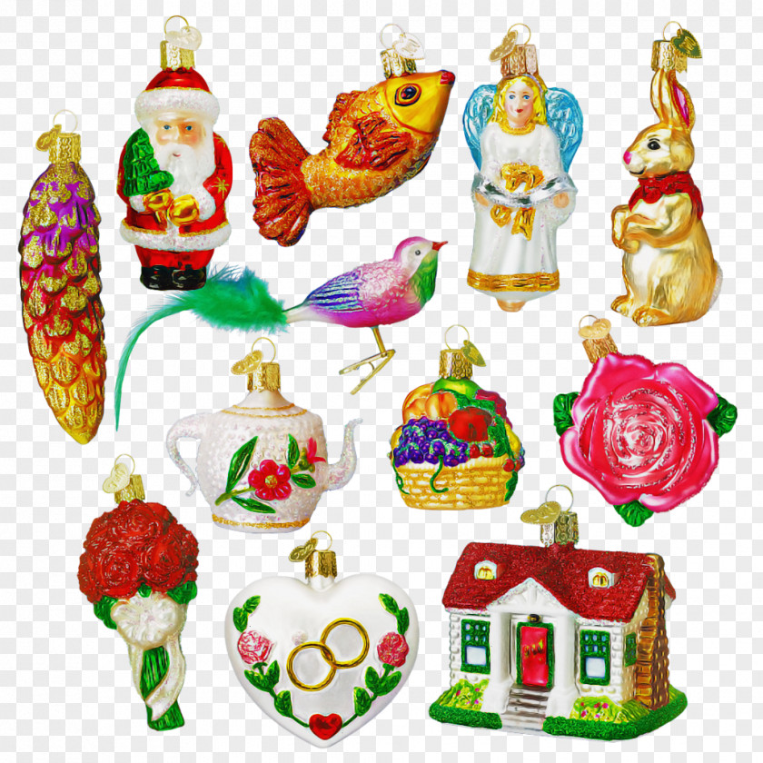Christmas Ornament Birthday Candle PNG