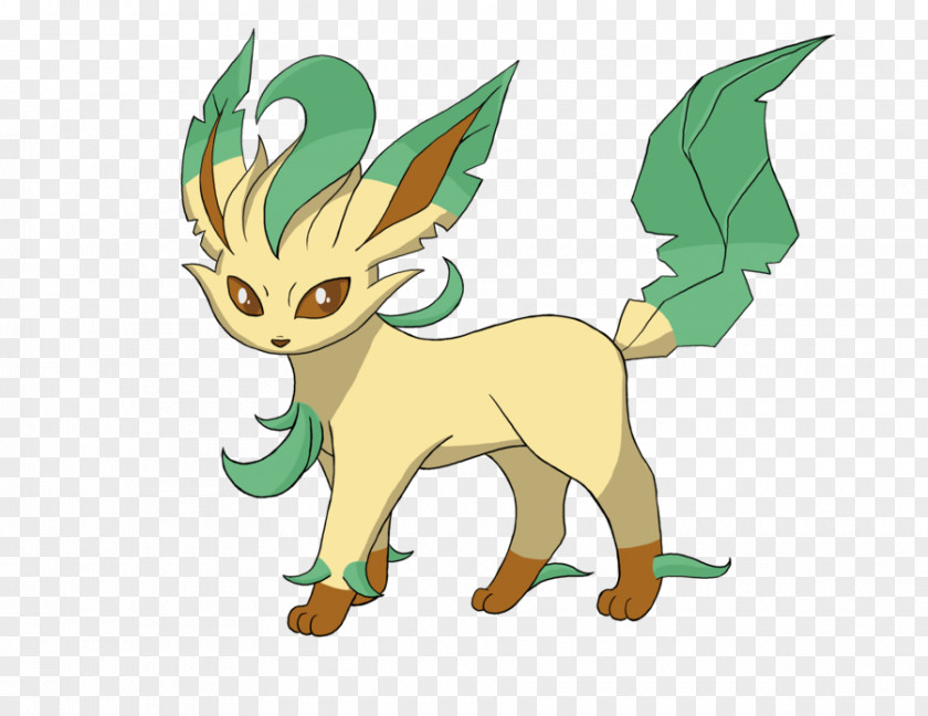 Leafeon Pokémon Eevee Fan Art PNG