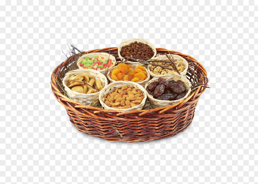 Box Food Gift Baskets Dried Fruit Nuts PNG
