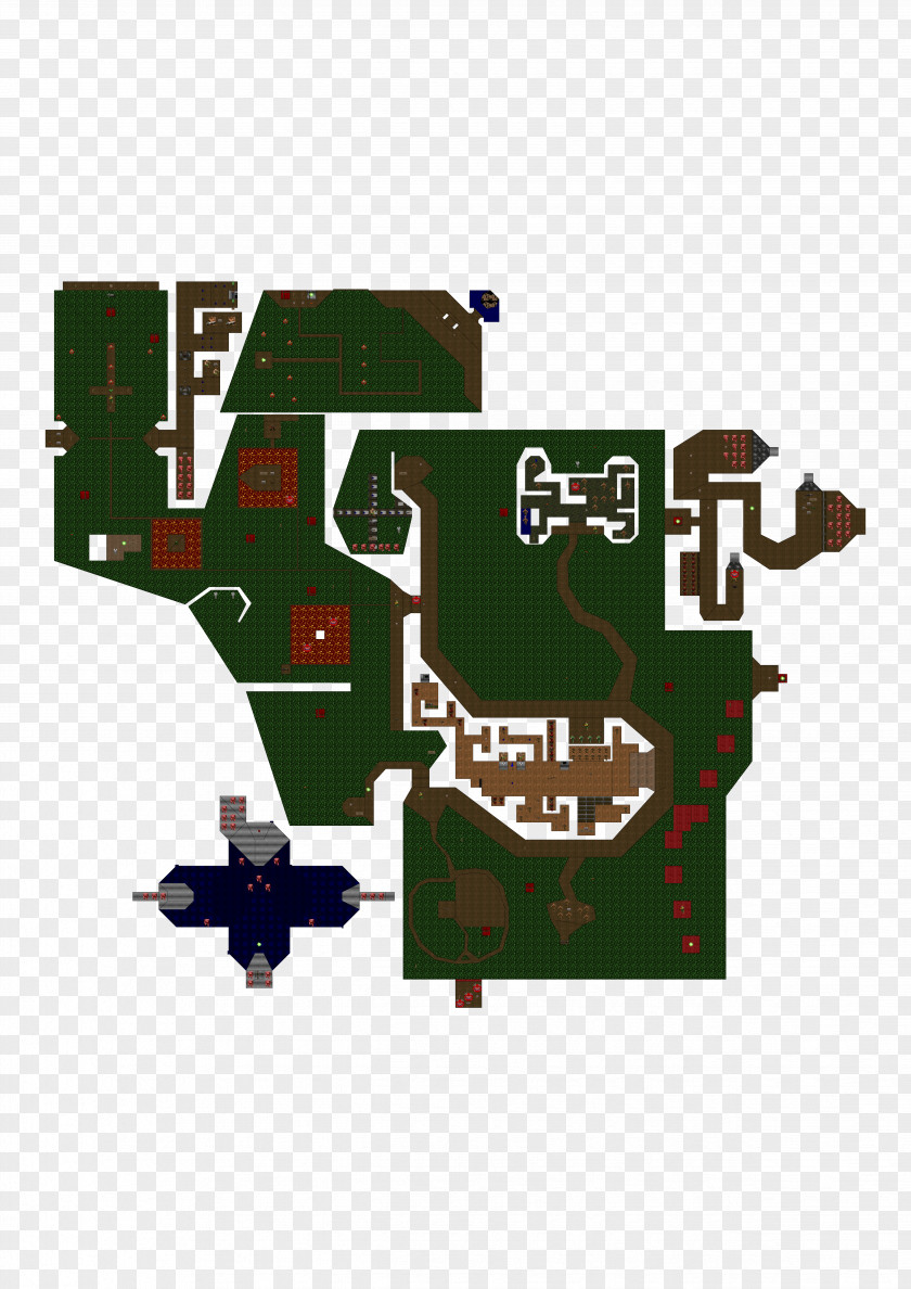 Doom II IBM PC Compatible Gauntlet Map Game PNG