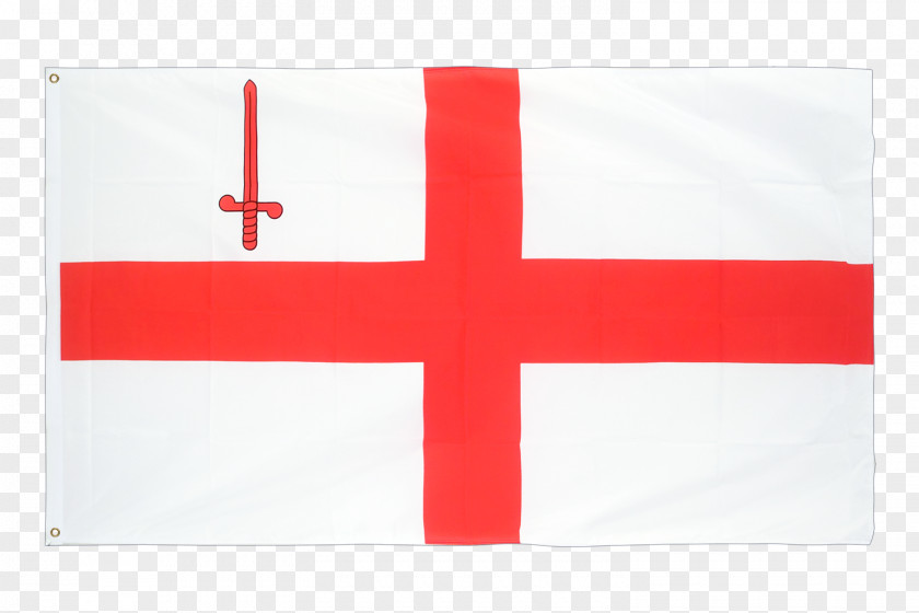 Flag Of The City London England Union Jack Saint George's Cross PNG