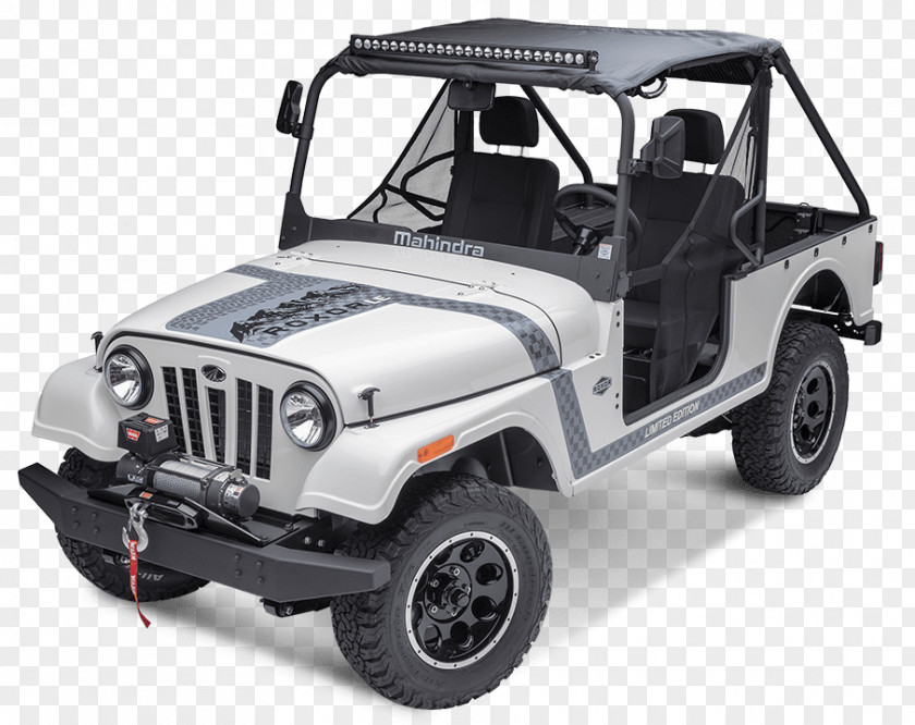 Jeep Mahindra Roxor & Thar Side By PNG