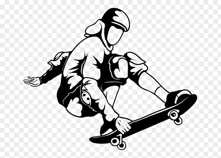 Skateboard Skateboarding Wall Decal Sticker Sport PNG