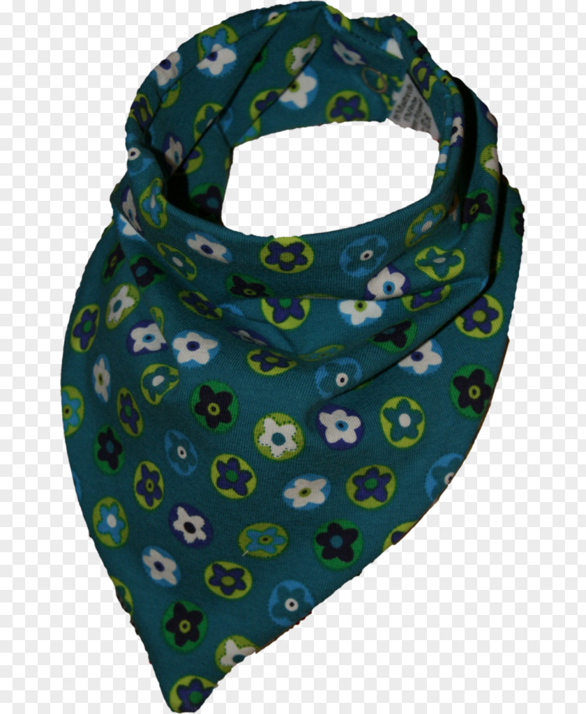 Baby Teeth Scarf Turquoise PNG