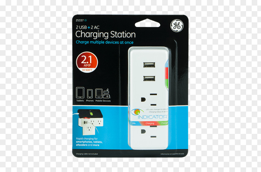 Charging Station Computer Hardware Electronics Port Surge Protector PNG