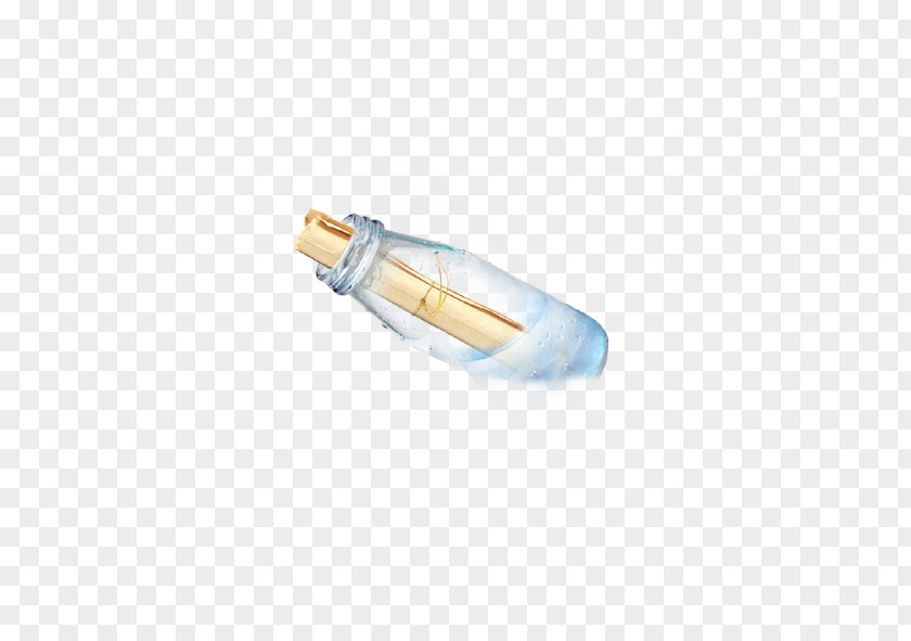 Drifting Bottle Glass PNG