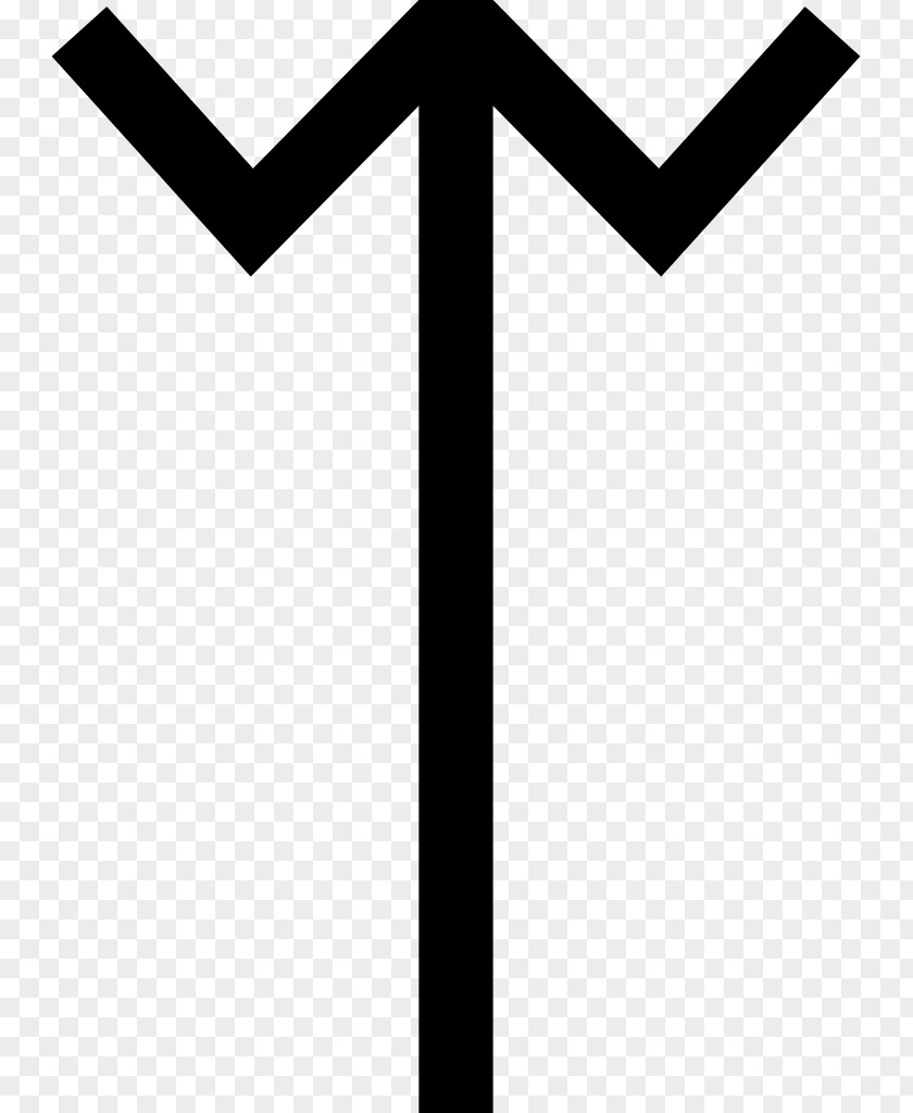 Ear Algiz Anglo-Saxon Runes Wikipedia Elder Futhark PNG