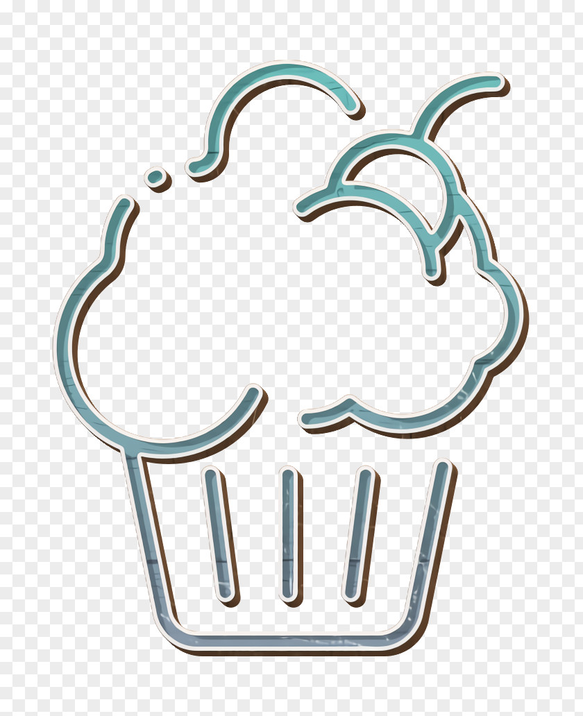 Food And Restaurant Icon Baby Shower Cupcake PNG