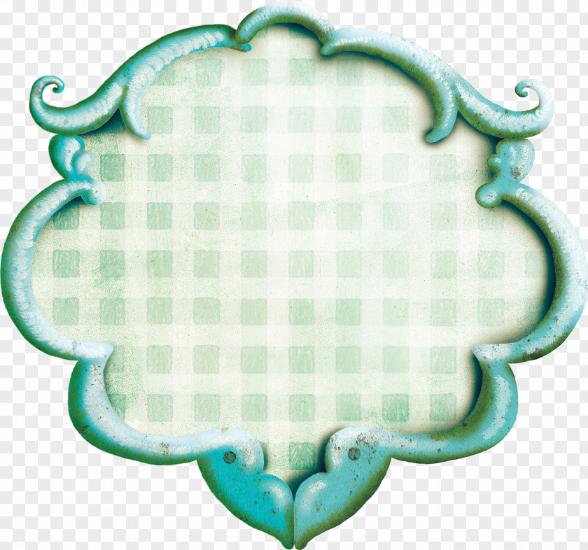 Picture Frames Turquoise Ornament Widget Color PNG