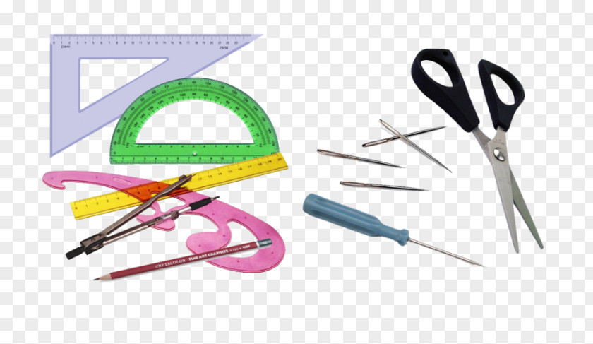 Scissors Hand-Sewing Needles Stitching Awl Plastic Tool PNG