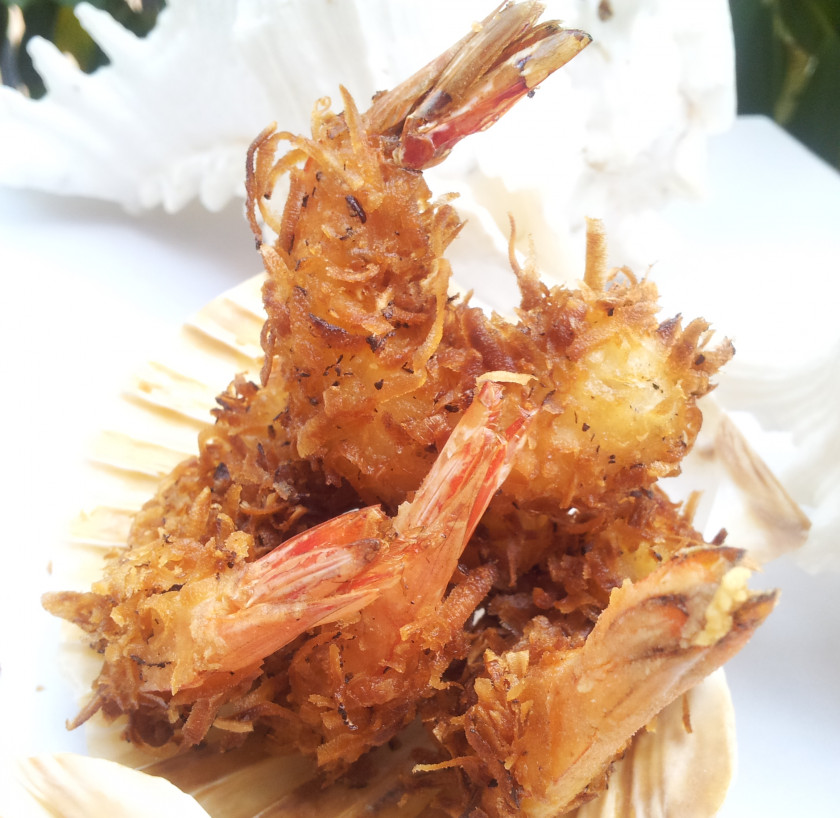 Shrimps Coconut Shrimp Tempura Deep Frying Dish PNG