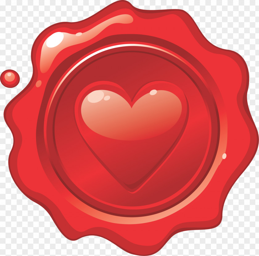 Valentine's Day Sealing Wax PNG