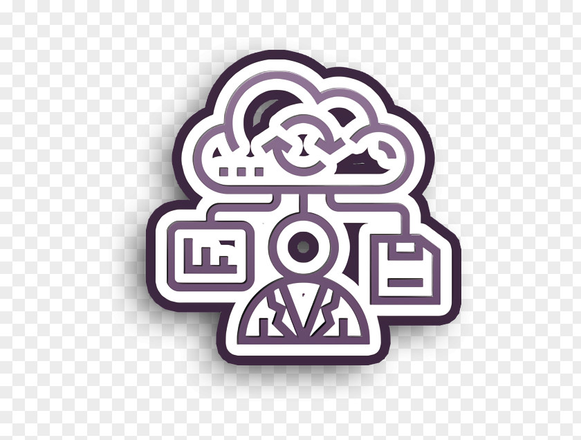 Cloud Service Icon Backup PNG