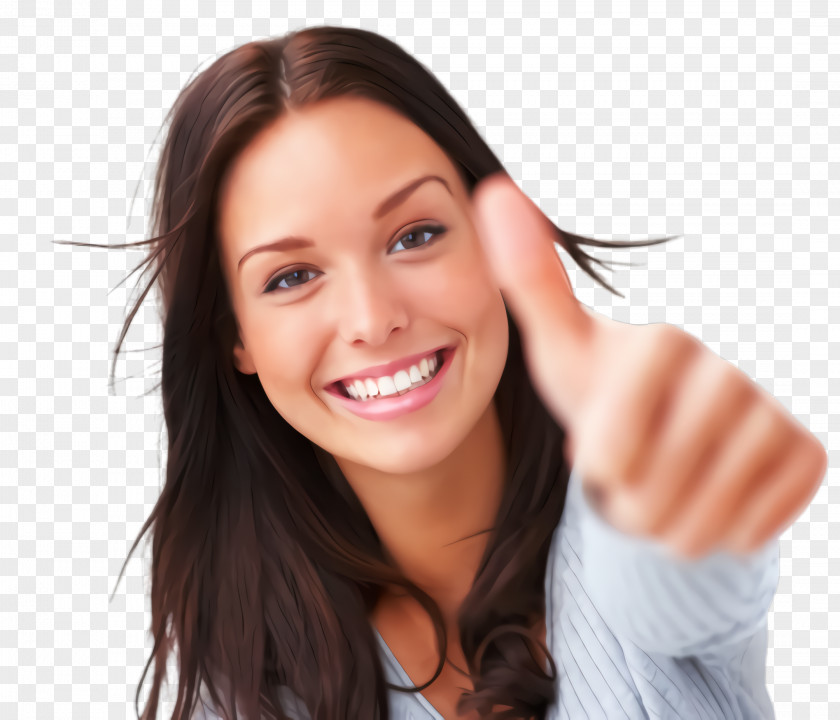 Gesture Forehead Hair Face Skin Facial Expression Smile PNG